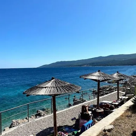 Studio Vesna With A Terrace And Sea View Rabac Exterior photo