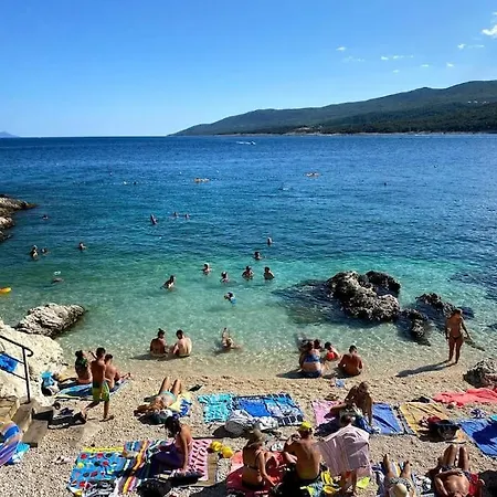 Studio Vesna With A Terrace And Sea View Rabac Exterior photo
